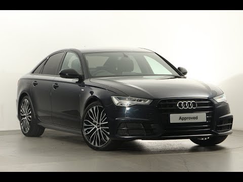 OY18RLZ AUDI A6 TDI ULTRA S LINE BLACK EDITION BLUE 2018, Derby Audi