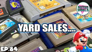 We Went To Yard Sales IN ANOTHER CITY 🏙 | Live Video Game Hunting Ep. 84