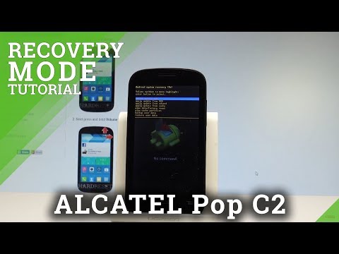 How to Enter Recovery Mode in ALCATEL Pop C2 |HardReset.Info