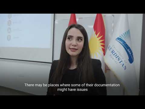 KAAE conducted an insightful workshop at the University of Kurdistan - Hawler