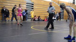 preview picture of video 'North Hills Wrestling Tournament 2010-2011 O'Sullivan vs Carlson'