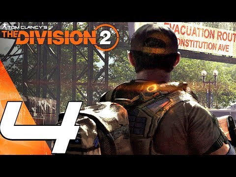 THE DIVISION 2 - Gameplay Walkthrough Part 4 - Lieutenant Boss Fight (Full Game) 1440p 60fps