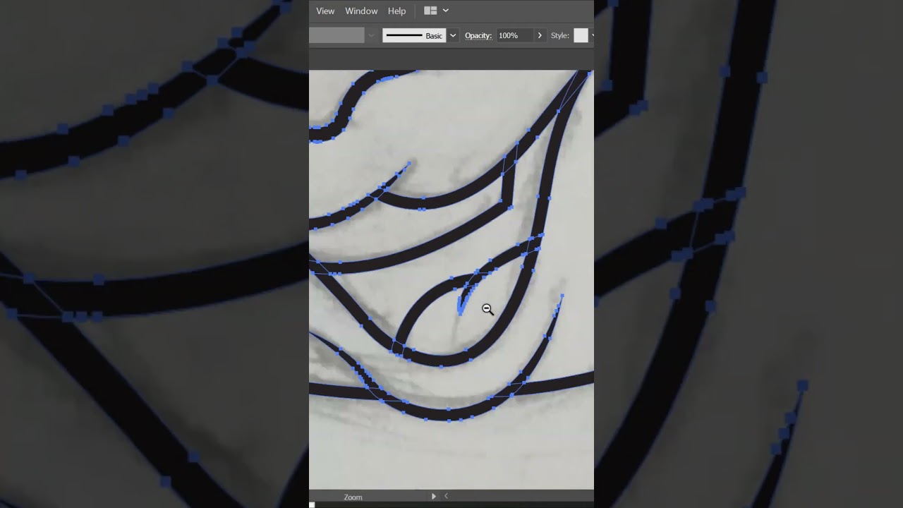 Chef Cartoon vector illustration in adobe illustrator #shorts