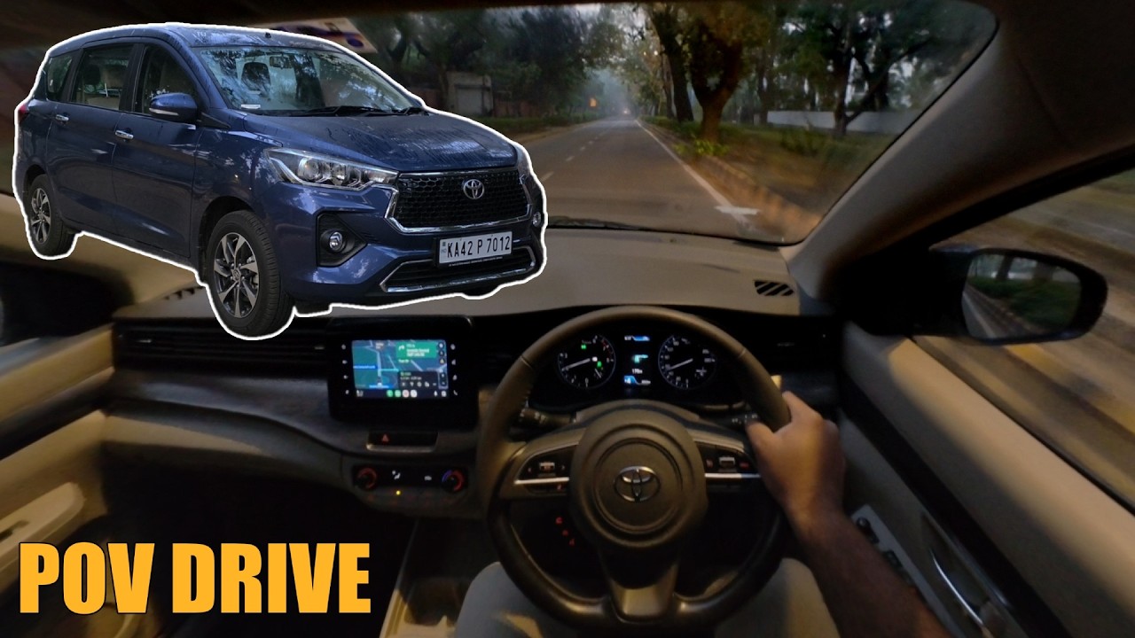 Toyota Rumion POV Drive New Delhi - What's It Really Like to Drive?