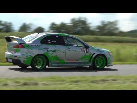 Jerzy SUDER / B. SUDER - Mitsubishi Lancer EVO X - Super Oes "Hotel Millenium"  Żyraków 31-07-2016