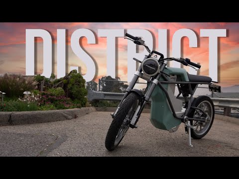 Is This The Future of Street Bikes? || Landmoto District E-Motorcycle Test Ride