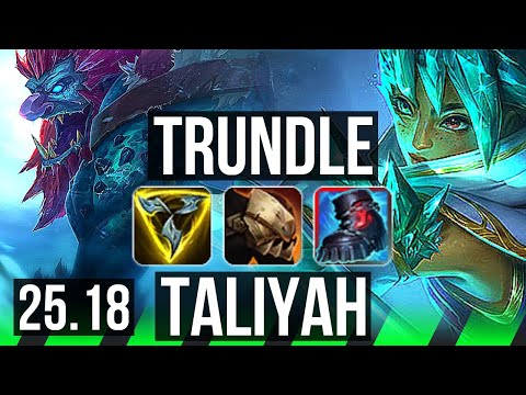 TRUNDLE vs TALIYAH (JGL) | 10/3/17 | NA Challenger | 25.18