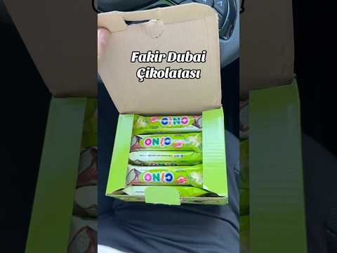 FAKİR DUBAİ ÇİKOLATASI🔥 #keşfet