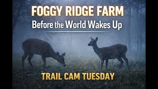 Foggy Ridge Farm Before the World Wakes Up | Trail Cam Tuesday