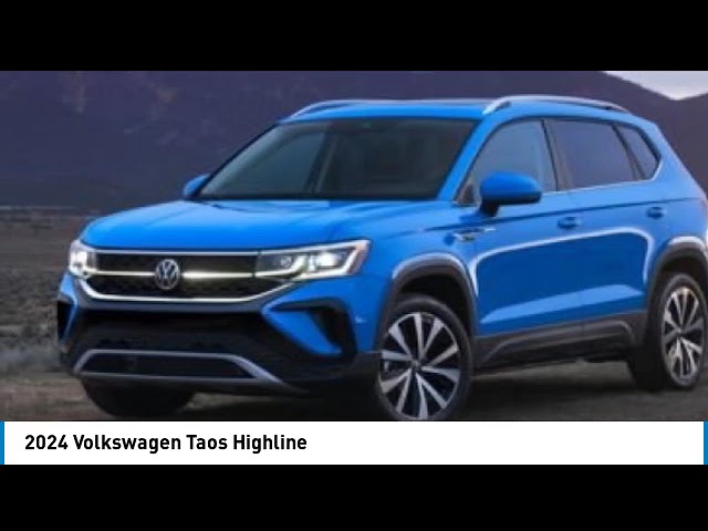 2024 Volkswagen Taos Highline | VW CERTIFIED | HEATED & in Cars & Trucks in Strathcona County
