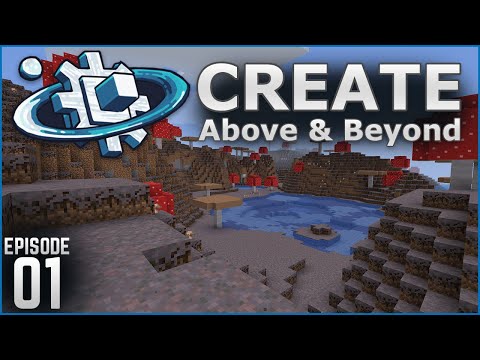 Minecraft Modded Survival Returns! | Create: Above & Beyond - Ep. 1