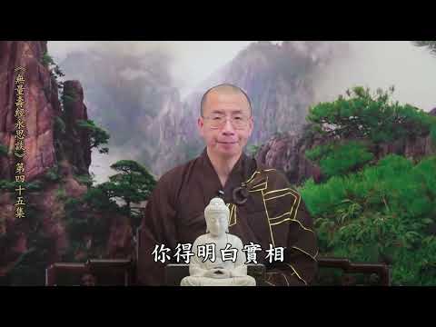 《無量壽經永思談》 第四十五集  定弘法師主講