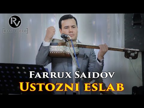 Farrux Saidov - Ustozni eslab (jonli ijro) to'yda