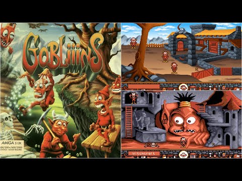 Borsuk Retro Gry TV: AMIGA - Gobliiins / Goblins Longplay Live #2