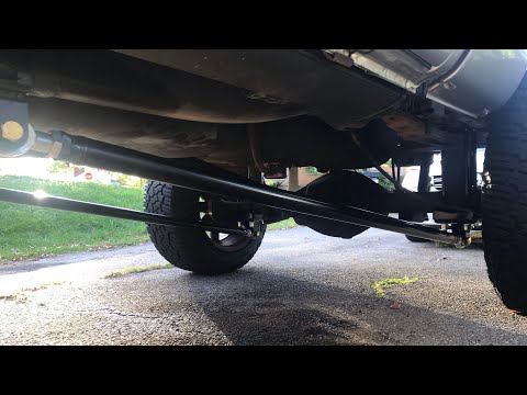 Ram 2500 Longhorn Fab Shop Traction Bar Install part 1
