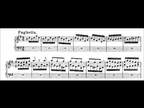 Bach: BWV 902. "Fughetta in G-Major"