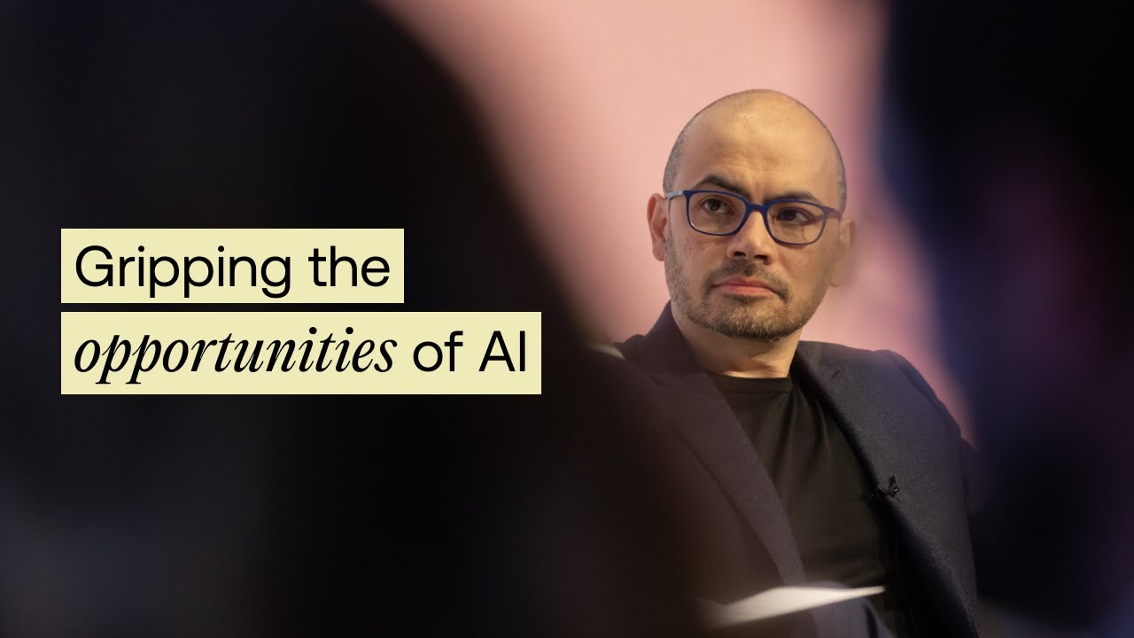 Tony Blair and Demis Hassabis Discuss the Opportunities of AI