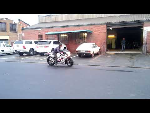 sc project exhaust on fzr 400