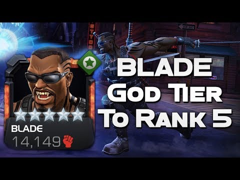 5 Star BLADE, God Tier Champion, Rank-up