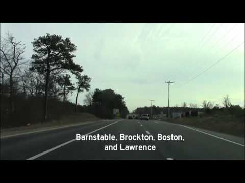 MA-25 East to MA-28 South, Wareham to Falmouth