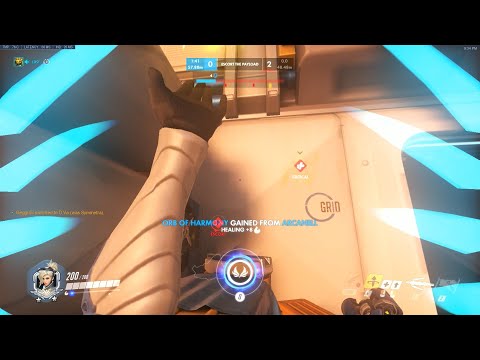 Top500 Mercy Player Decisions - Overwatch 4.4k (OLD/look at desc)