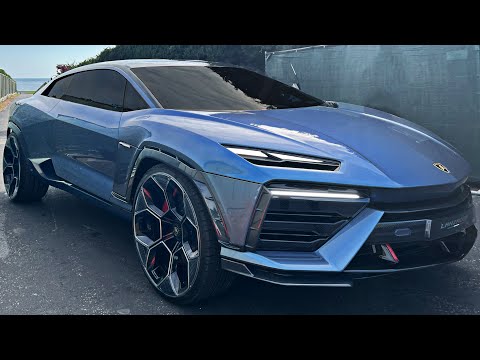 Thumbnail for NEW 2024 Lamborghini Lanzador! First ELECTRIC Lamborghini! BYE V12? Interior Exterior Review by Lamborghini Lanzador