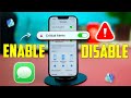 Enable Or Disable Critical Alerts In Messages On IPhone IOS 26 Never Miss Urgent Messages Again