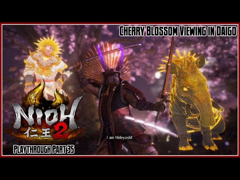 Nioh 2 Playthrough Part 35 – Cherry Blossom Viewing in Daigo