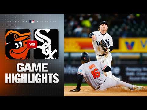 시카고화이트삭스 VS 볼티모어 1:2 MLB 스포츠하이라이트