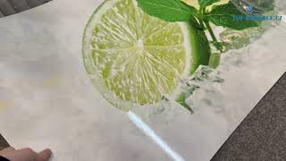 Kuchyňský obkladový panel ABS plast Čerstvé Citrusy 3000x600mm 1,50mm