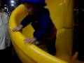 Cooper Goes Down Then Up The Spiral Slide 19 Months