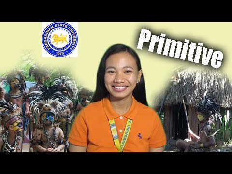 What is primitive in Tagalog?