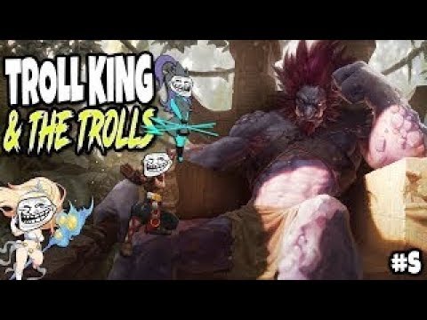 League of Legends TRUNDLE jungle how to play 1 vs 9 how to carry and win the game without kills