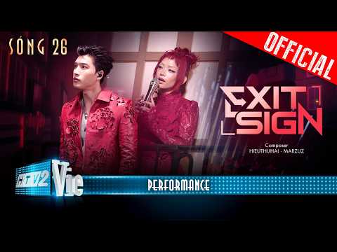 EXIT SIGN - HIEUTHUHAI x MARZUZ | SÓNG 26 [PERFORMANCE]