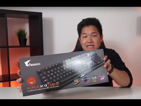 AORUS K9 Optical Gaming Keyboard | First Look