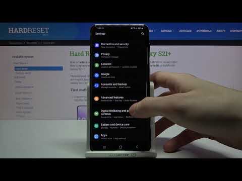 How to Reset App Preferences in SAMSUNG Galaxy S21+ - Restore App Defaults