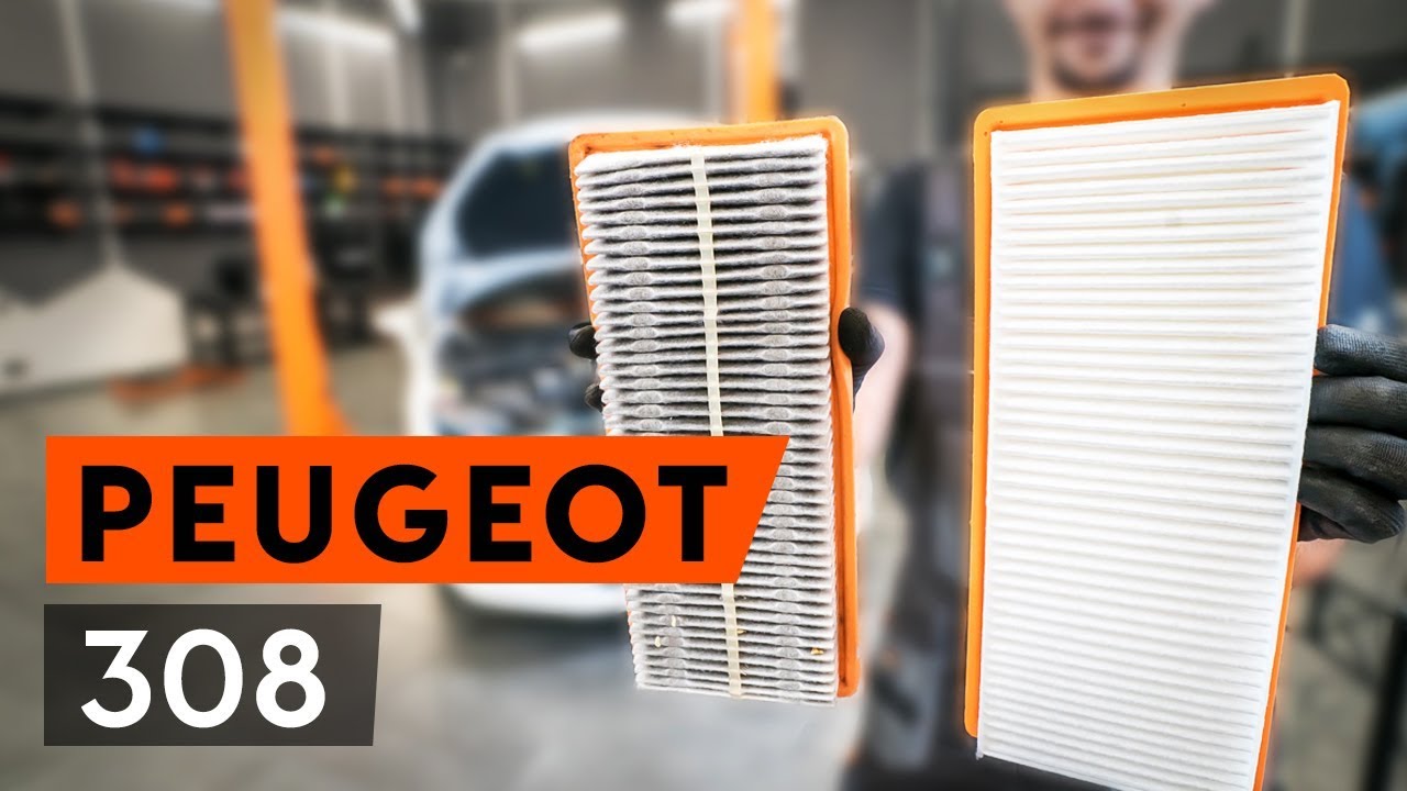Jak wymienić filtr powietrza w Peugeot 308 I - poradnik naprawy