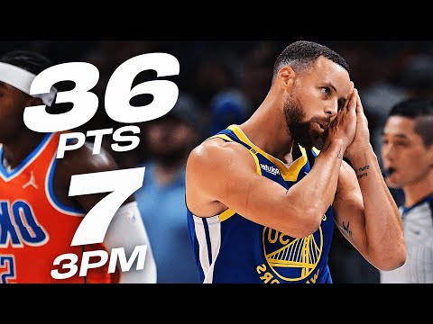 Steph Curry’s “Night Night” Performance in OKC!😴| November 10, 2024