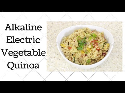 Vegetable Quinoa Dr. Sebi Alkaline Electric Recipe
