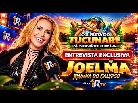 🎤 ENTREVISTA EXCLUSIVA COM JOELMA, A RAINHA DO CALYPSO | XXII FESTA DO TUCUNARÉ 2026 | INFOJR TV