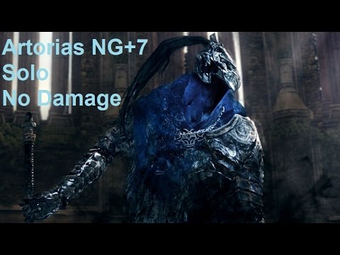 Knight Artorias NG+7 Solo Heavy Weapon (No Damage) 60 FPS