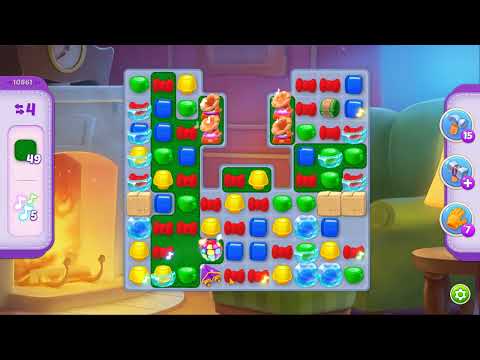 Homescapes Level 10861 No Boosters Gameplay