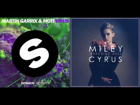 Virus(Martin Garrix) vs Wrecking Ball (Miley Cyrus) - MashUp