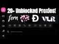 20 New Random UnbIocked Websites For School Chromebook Games Browse Etc