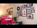 How To Create A Stunning Gallery Wall Using Family Photos CRAFT Great Home Ideas
