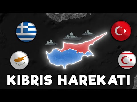 Cyprus Operation 1974 - Quick Explanation on the Map