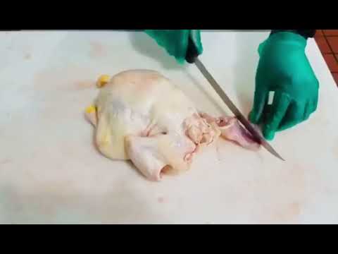 How to cut up a whole chicken to make Jamaican brown stew chicken at home