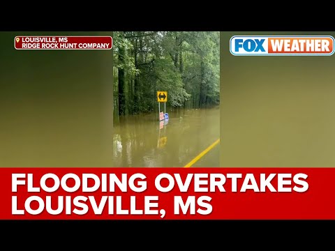 'It Didn't Stop': Significant Flooding Strands Louisville, MS Residents