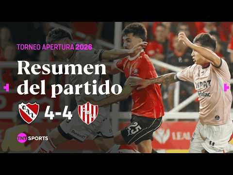 EMPATE AGÓNICO EN AVELLANEDA | #INDEPENDIENTE 4-4 #UNIÓN | Resumen