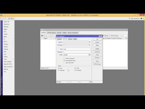 How to create PPPoE connection on mikrotik